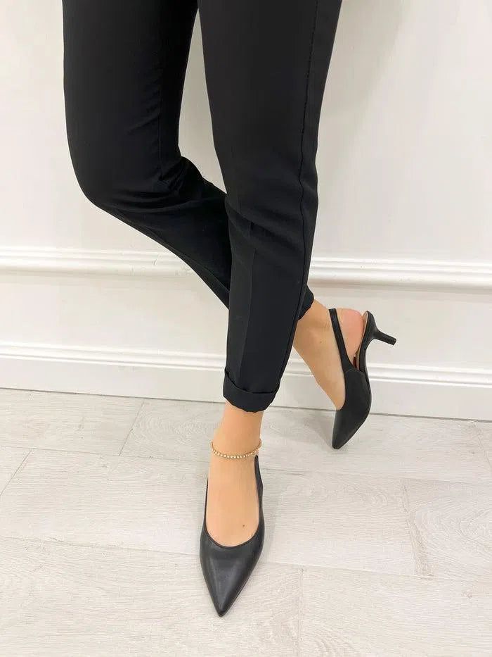 Scarpe Tacco Basso Decollete Tacco Alto Comode VERA – Décolleté