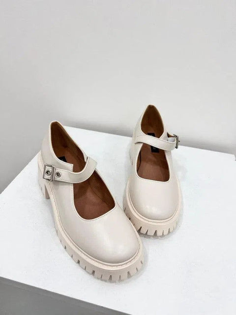 CAITLIN- Mocassino con platform