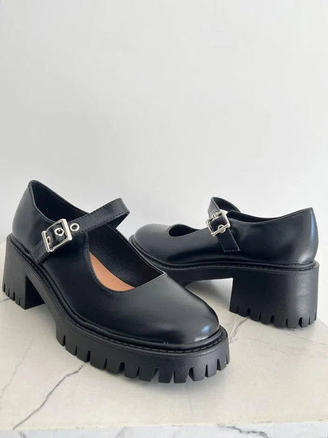 CAITLIN- Mocassino con platform