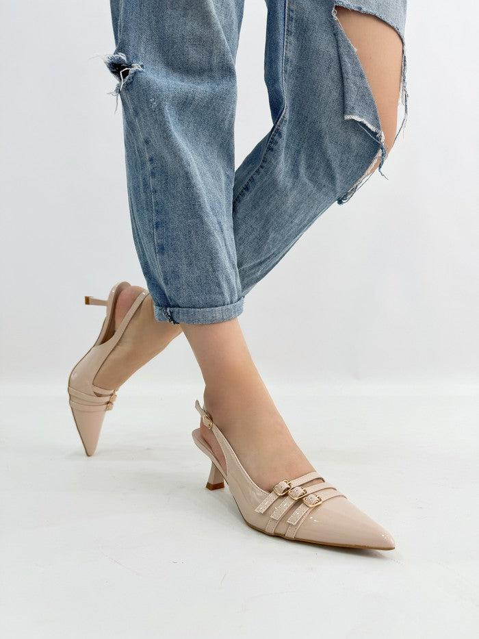 GIANNA Sandalo con tacco basso julys.easyshoes