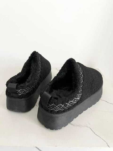 Gineven- platform imbottito con ricamo