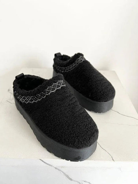 Gineven- platform imbottito con ricamo