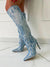 LAURLY- Stivali alti denim