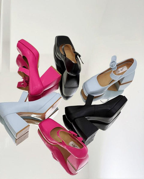NATALY-Scarpa con Plateau