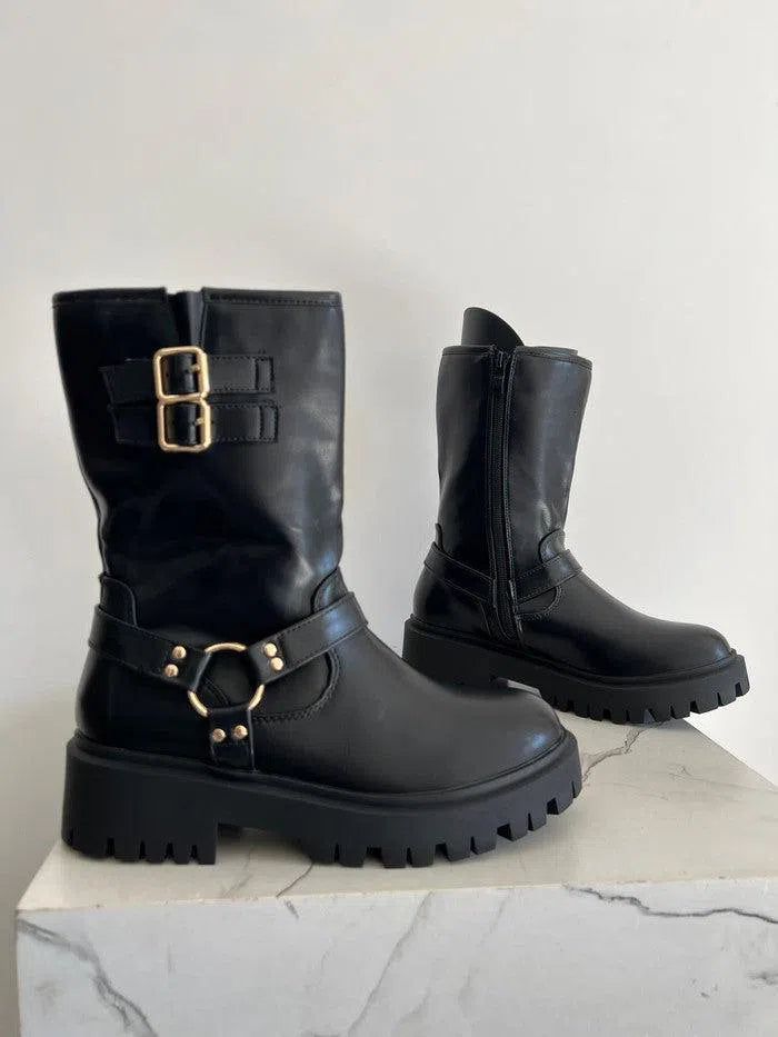 Stivaletto fibbie sales